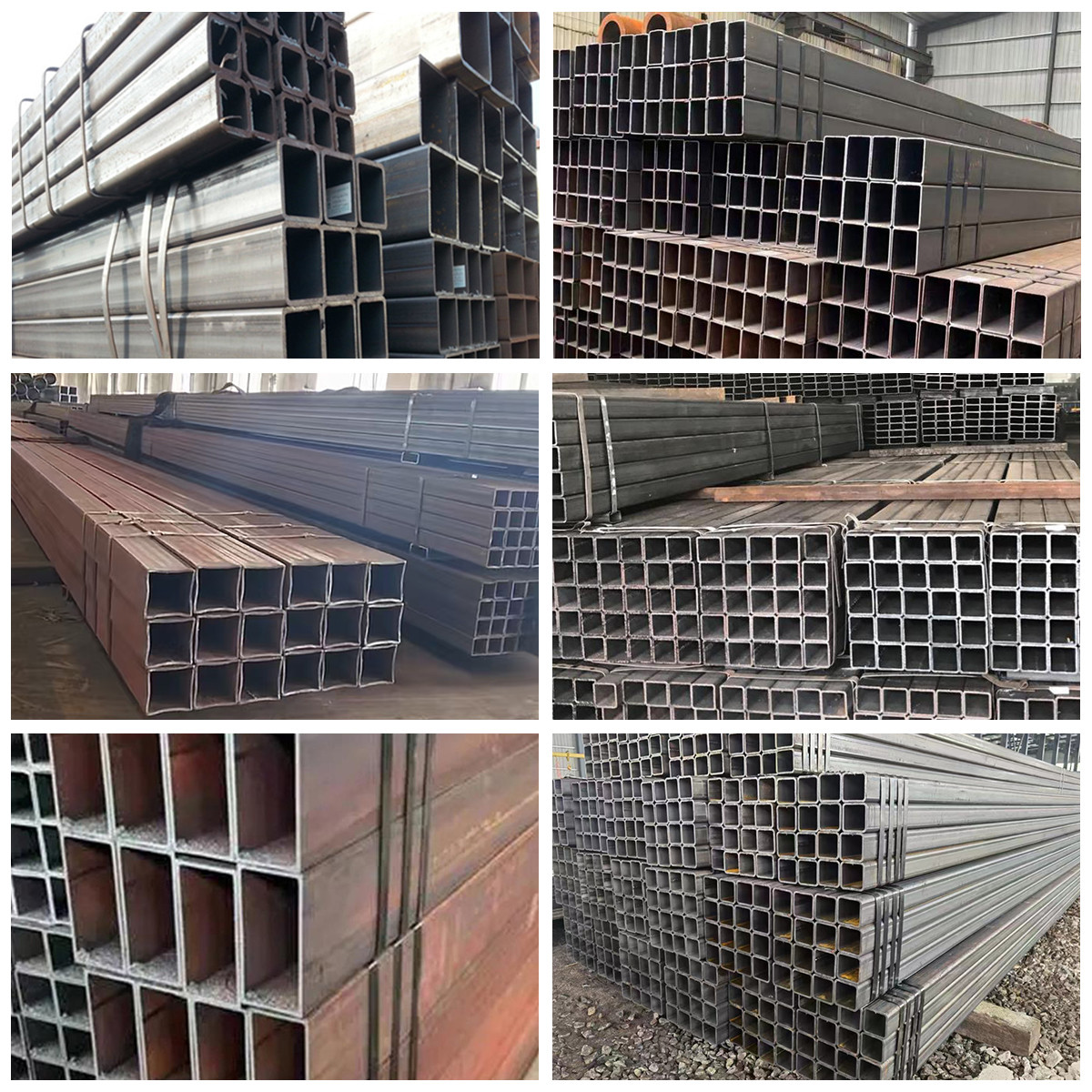 ASTM A500B Carbon Steel Welded Square Tube