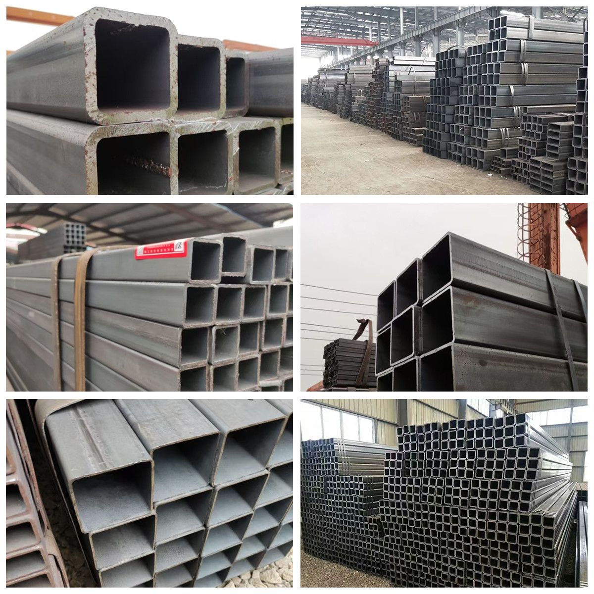 展示图 S275JR Carbon Steel Welded Square Tube