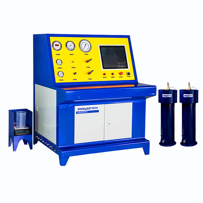 gas cylinder hydrostatic pressure testing machine