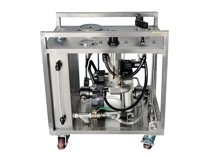 Machine d'essai hydraulique portable