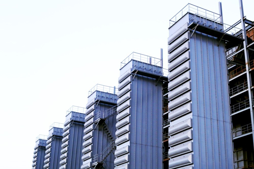 Primary gas cooler and final cooler Primary gas cooler and final cooler