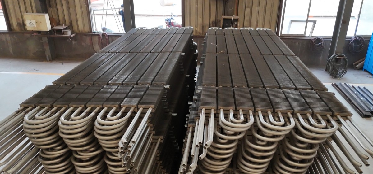H-Type-Finned-Economizer H-Type Finned Economizer Tube Panels for Efficient Waste Heat Recovery