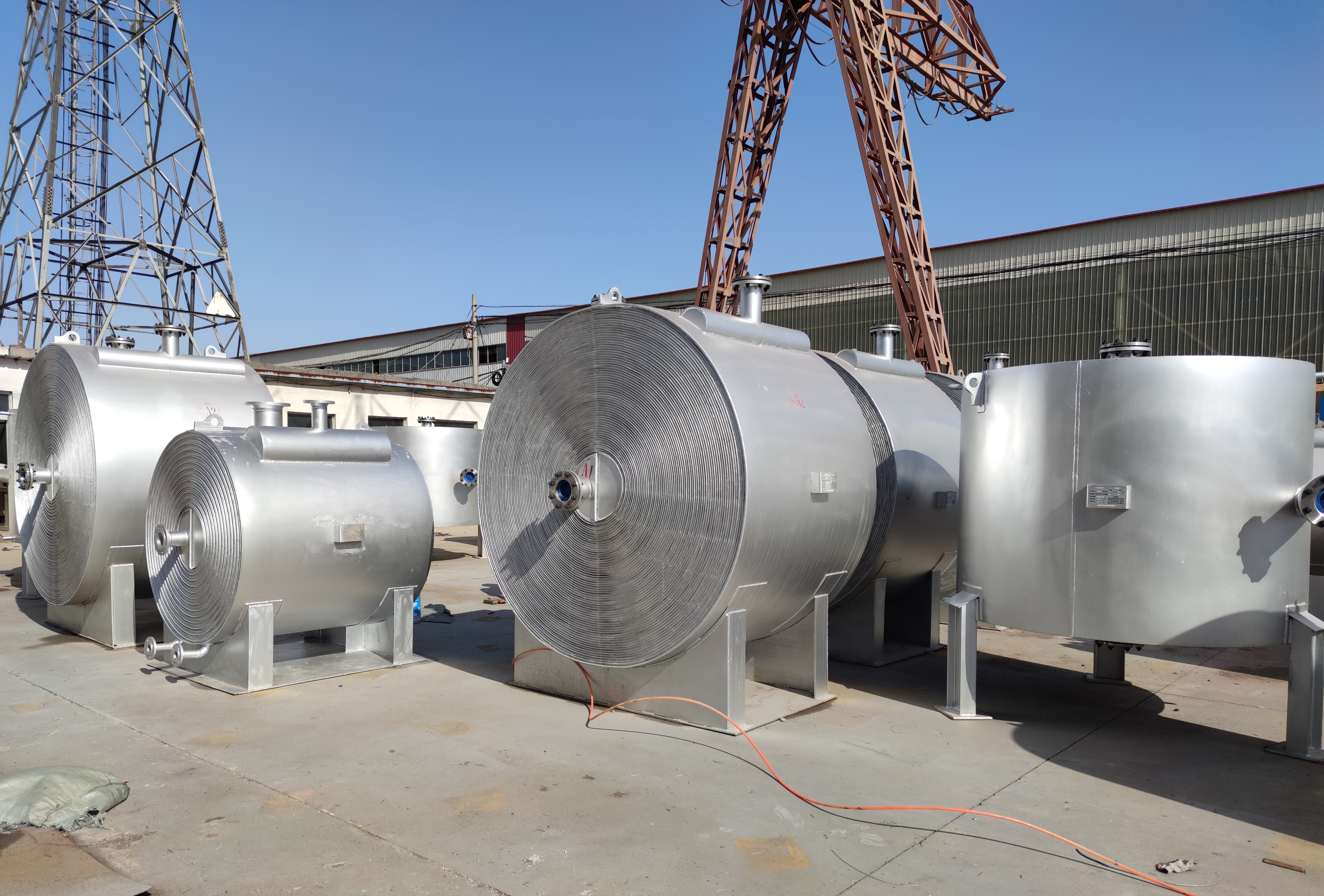 Spiral plate heat exchanger Spiral plate heat exchanger