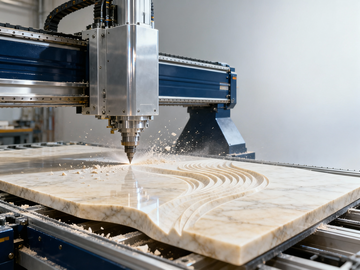 When to Choose a 5 Axis CNC Bridge Saw Over a 4 Axis Model for Complex Curved Stone Facades