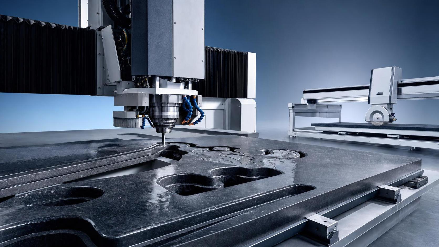 When Is a High Speed CNC Better Than a Bridge Saw for Detailed Stone Work?