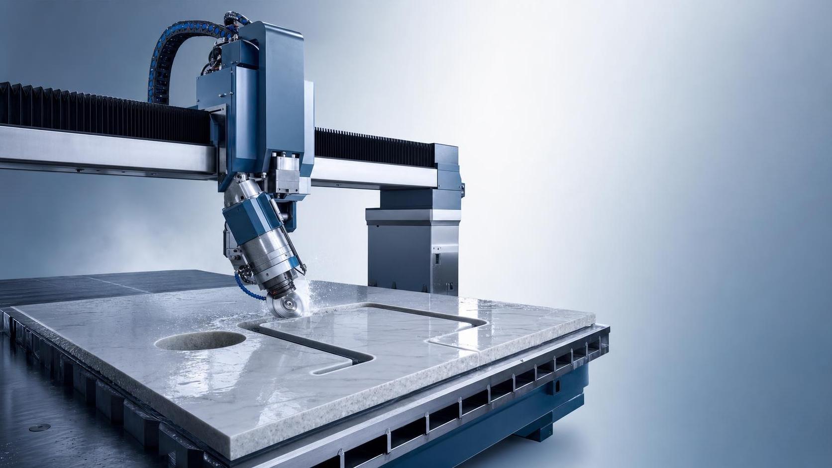 What Can a 4 Axis CNC Bridge Saw Do Better Than a 3 Axis Machine?