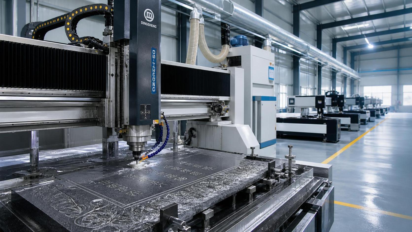 How to compare engraving machine speed for high-volume stone work