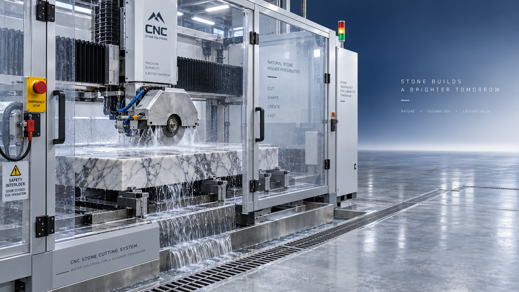 Safety Controls and Acceptance Tests for CNC Stone Cutting Equipment Safety Controls and Acceptance Tests for CNC Stone Cutting Equipment