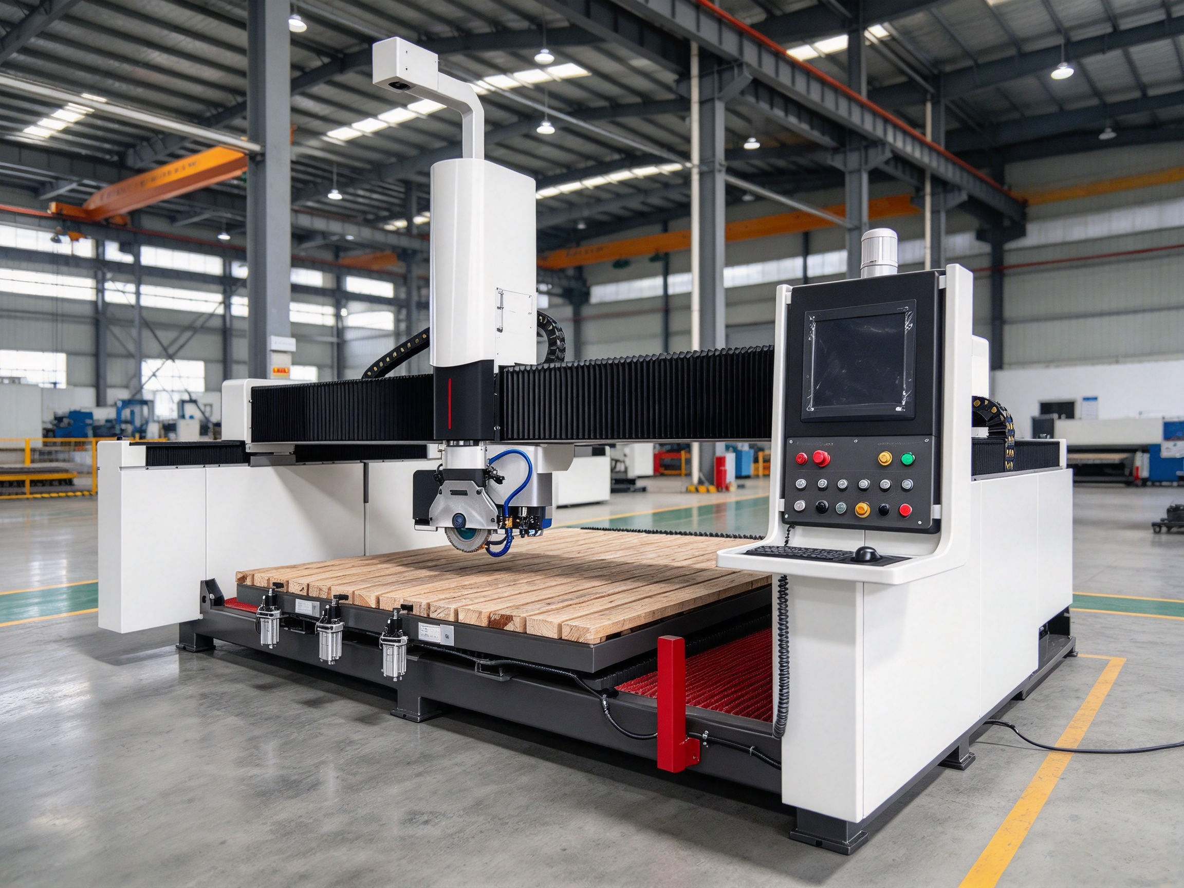 4 Axis Bridge Saw