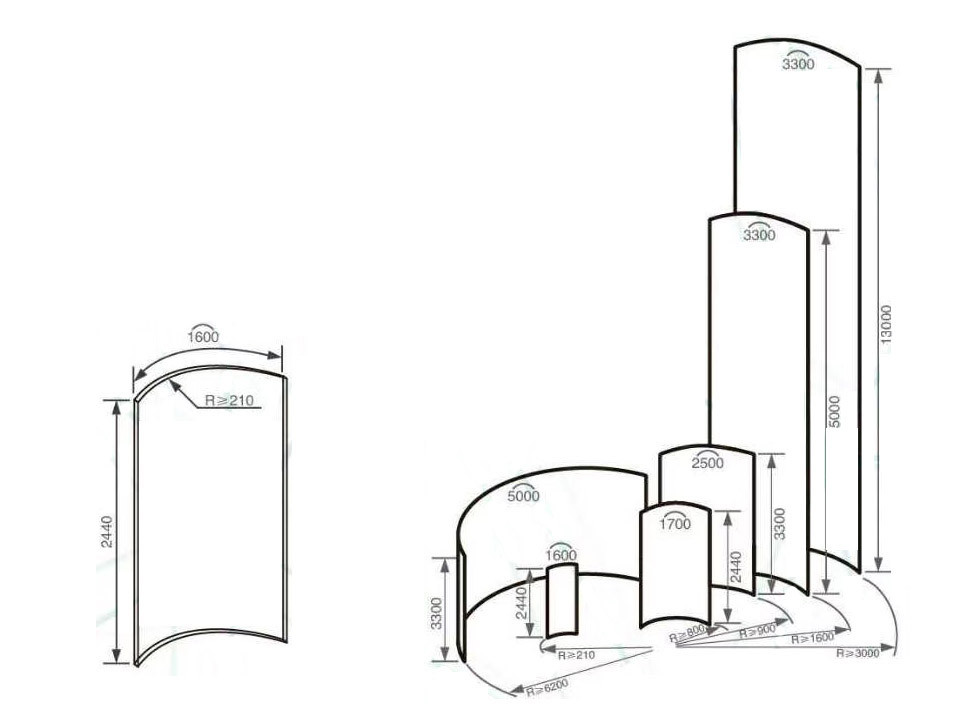 Curved Tempered Glass