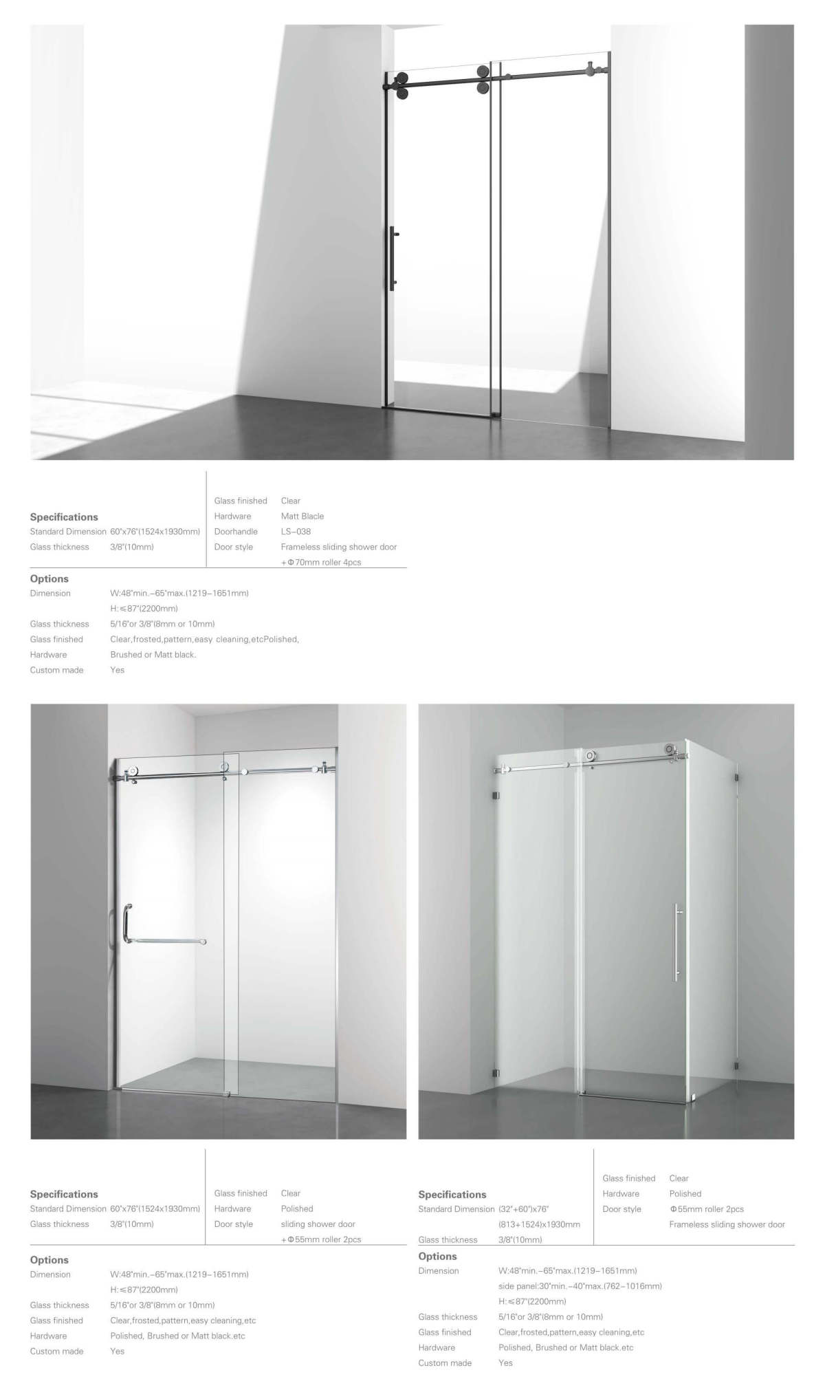 Shower Doors & Enclosures