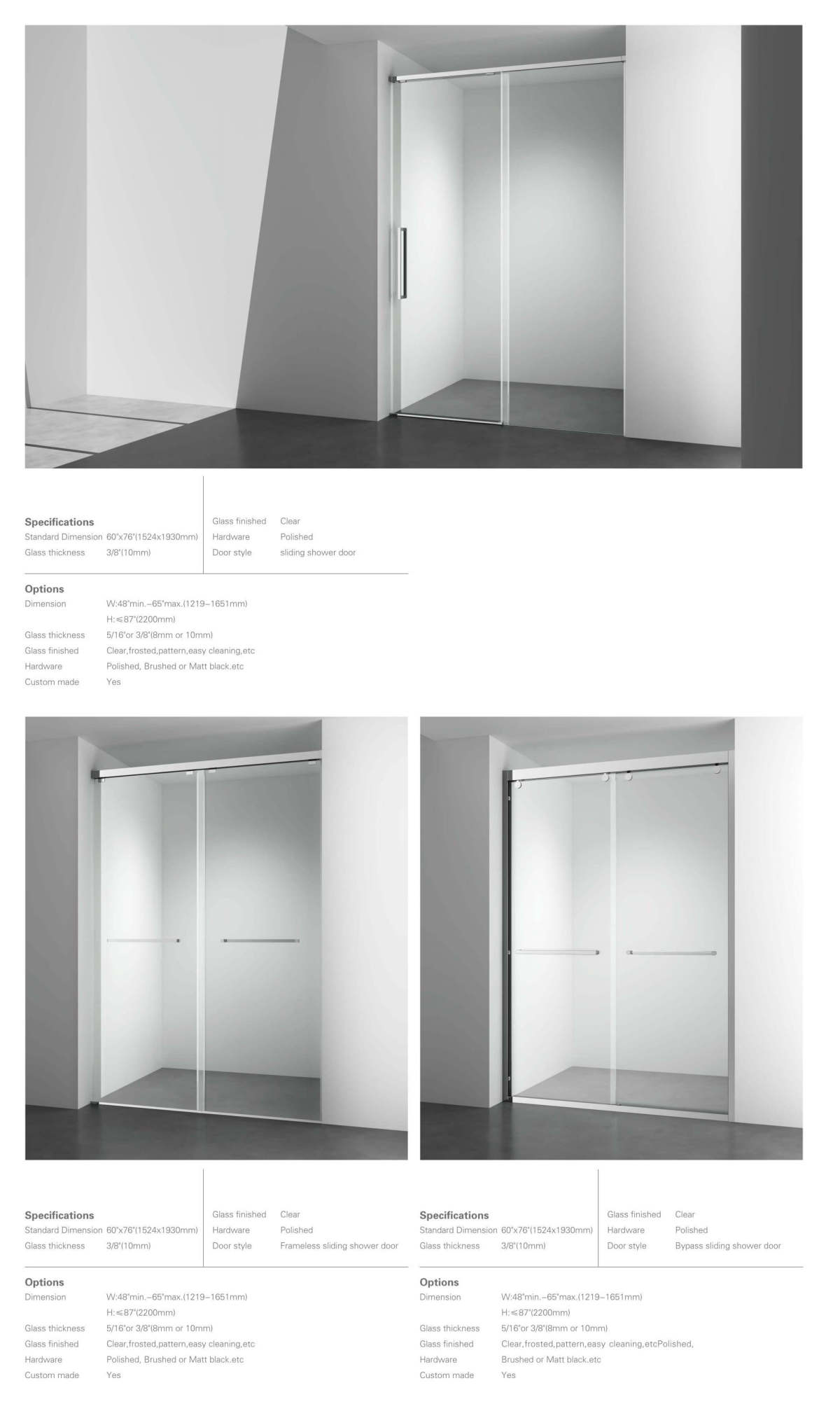 Shower Doors & Enclosures