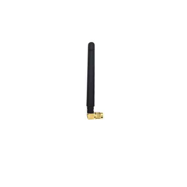 315/433 MHz Rubber LoRa Antenna Gain 3dbi VSWR≤1.5 with SMA Male Angle Connector XMR-J019