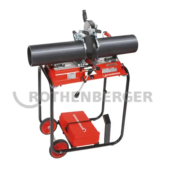 ROWELD P110/160/250A manual butt welding machines use in drainage and building installation (made in Germany）