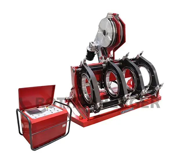 R450C/R630C/R800C/R1000C/R1200C CNC automatic butt fusion welding machines used in field