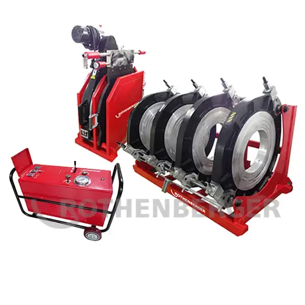 SHD450-I/SHD500-I/SHD630-I Semi-Auto butt fusion welding machines used in field connection