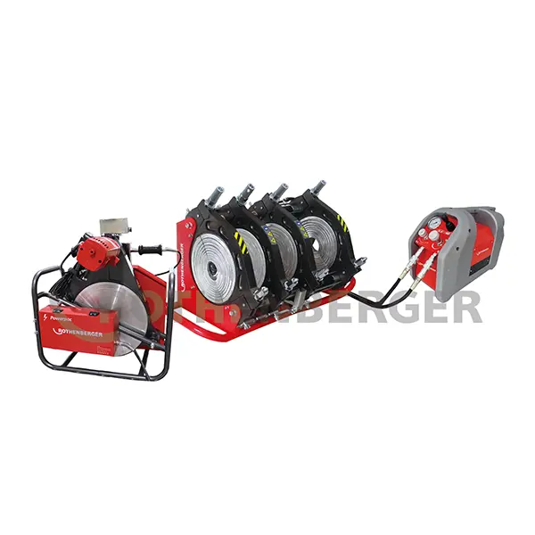 R160F/R250F/R315F/R355F Semi-Auto butt fusion welding machines used in field connection R160F/R250F/R315F/R355F Semi-Auto butt fusion welding machines used in field connection
