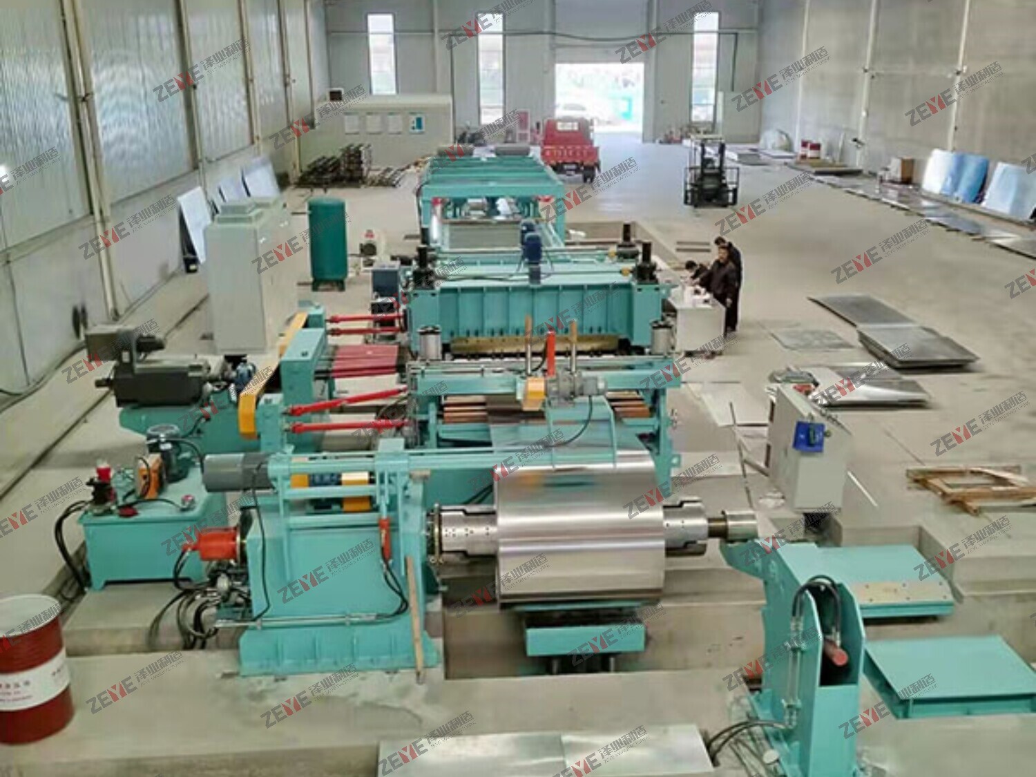 Tracking cut to length line