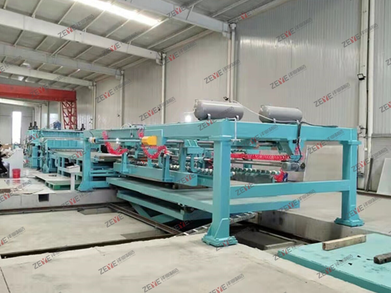 Tracking cut to length line