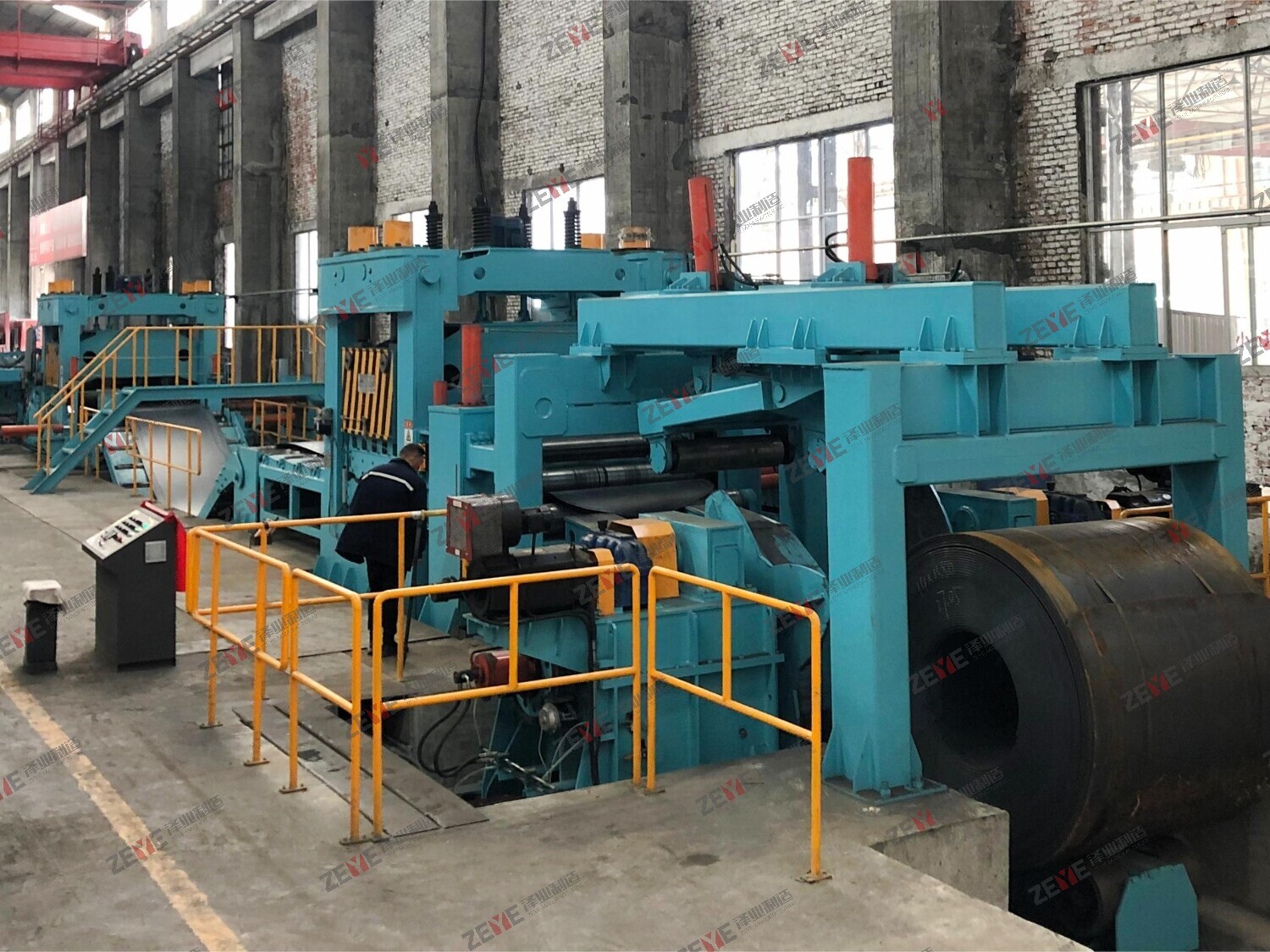3-12mm Q345/Q245 मोटी प्लेट कट टू लेंथ लाइन
