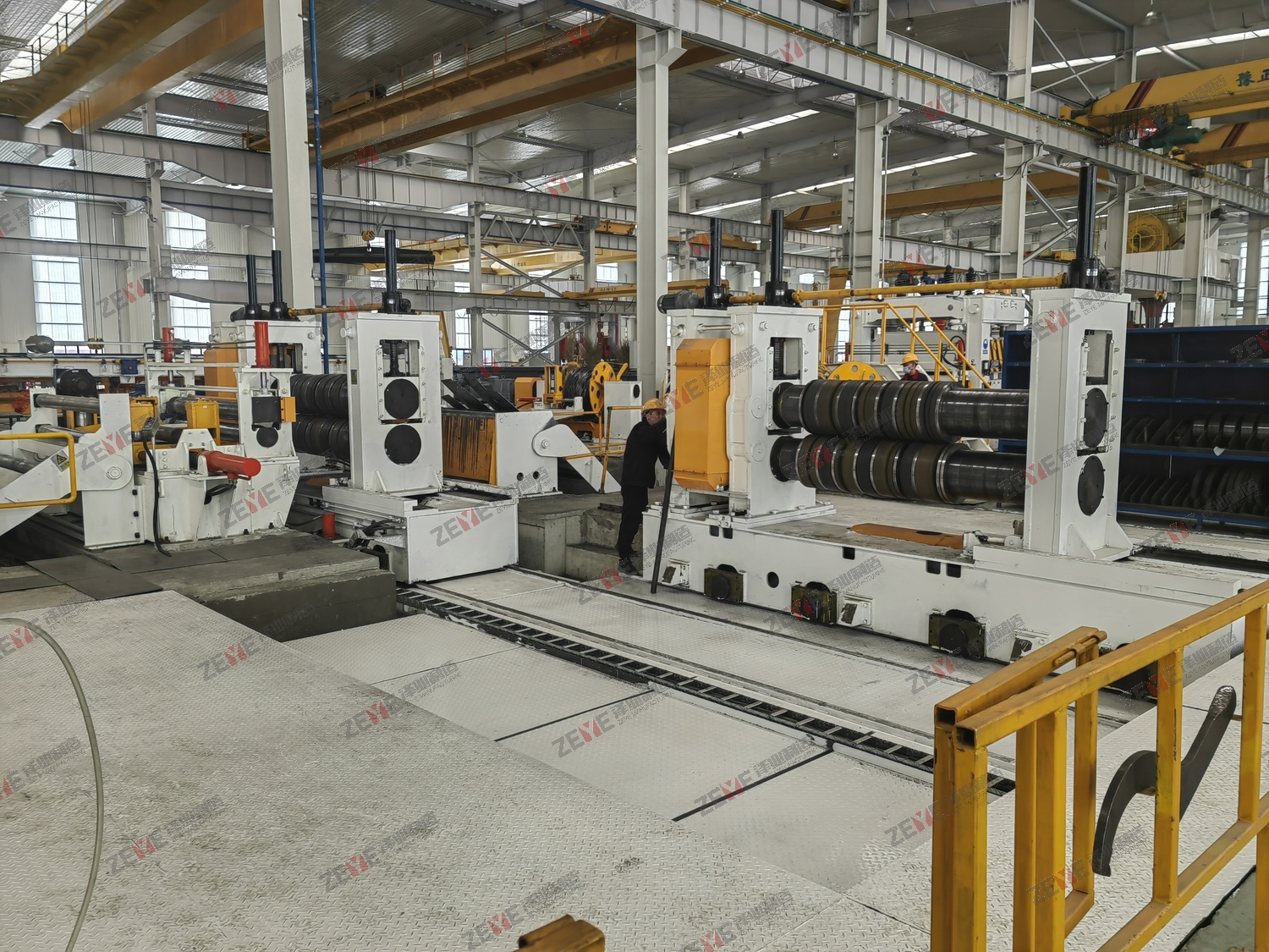 Heavy gaugeslitting line for Precision SteelProcessing