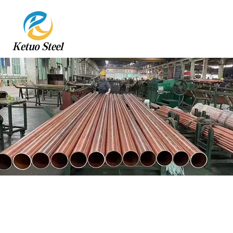 Copper Pipe For Air Conditioner High Pressure Copper Tube C10100/C11000/C15100 Pancake CoiCopper Pipe