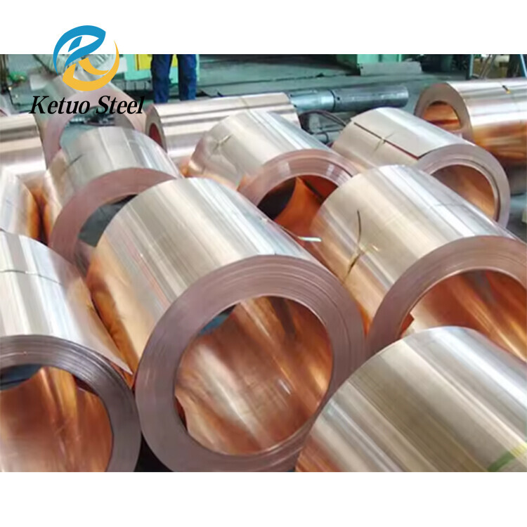 Copper Strip Coil C10100 C11000 99.99% Pure Copper Tape Copper Coil/Strip/Wire