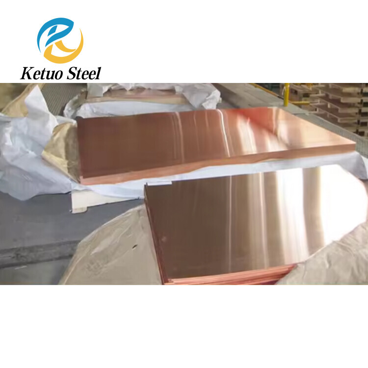 Cathode Copper 99.99 Customized Plate Package Cooper Plate Conductive Copper Plate