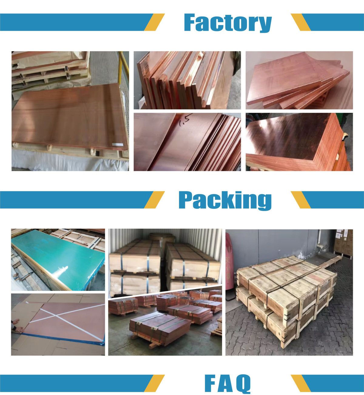 Cathode Copper 99.99 Customized Plate Package Cooper Plate Conductive Copper Plate