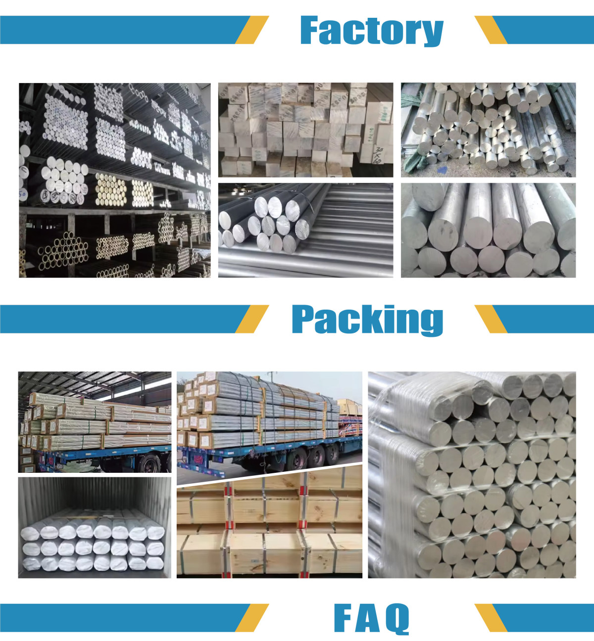 High Quality Aluminum Round Bar Aluminum ingots Sheets Aluminium Window Burglar Bars 60056061 6063 6063a 6082 Alloy Rod
