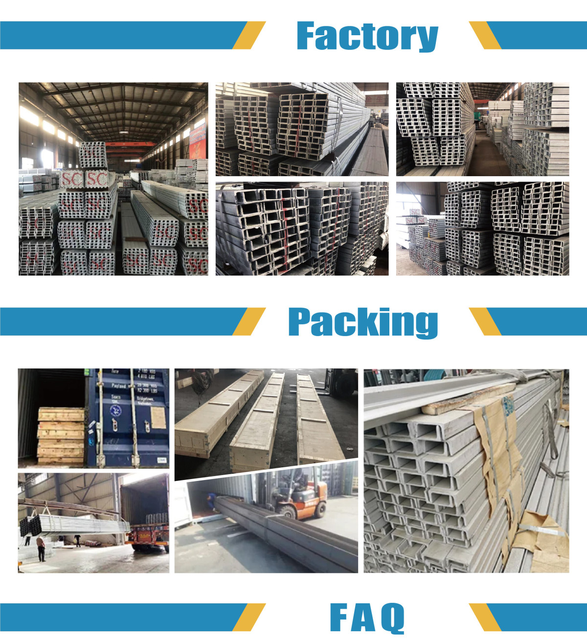 Galvanized steel channels scrap u channel steel beam galvanized lightweight hat channel steel
