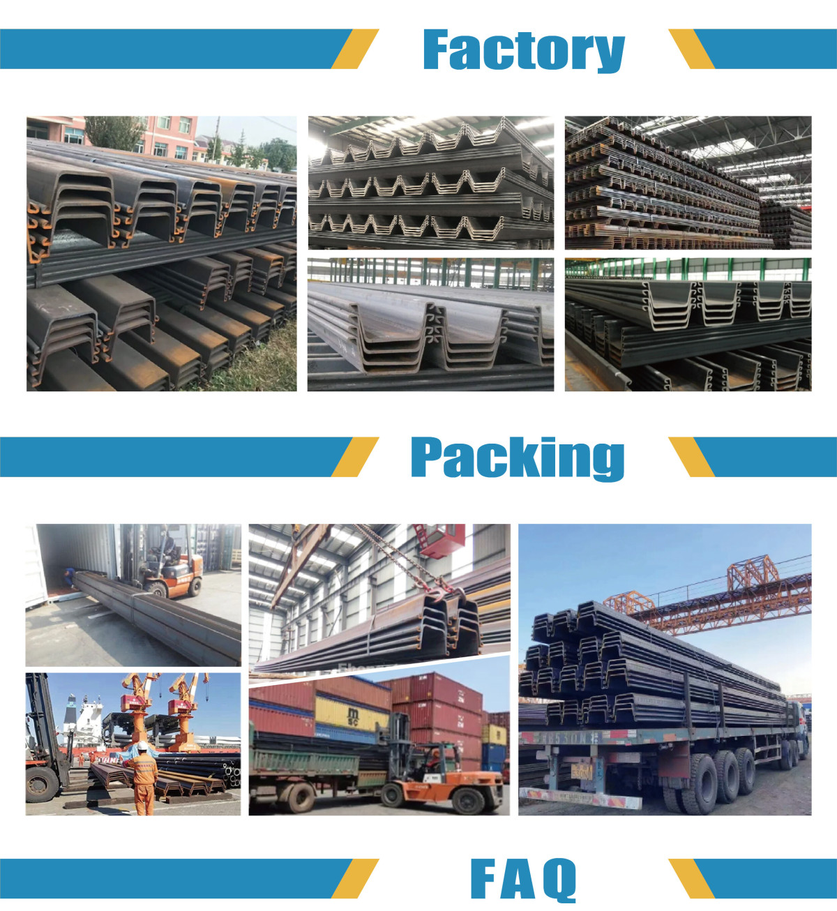 型材_画板 1 副本 8 ASTM A572 Bridges Building Construction Hot Rolled Z Style Steel Sheet Pile
