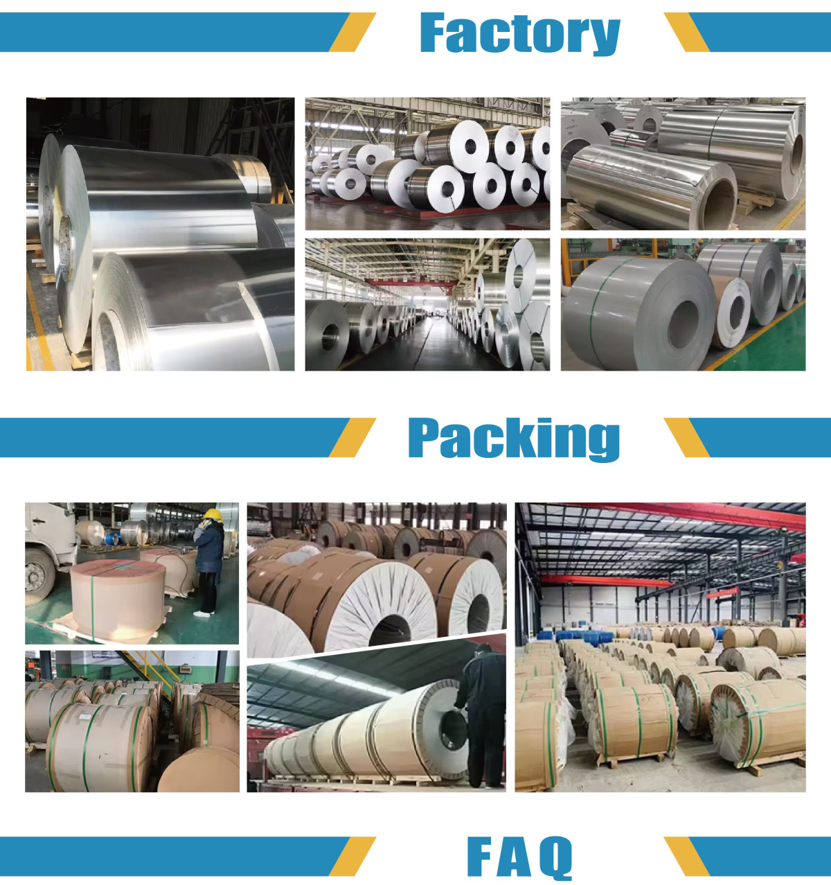 Manufacturer Customized 1060 3004 3003 5052 Aluminum Coil