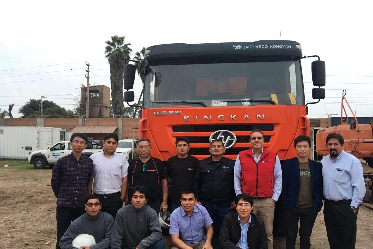 Chinese tractor to the African market, to help the development of regional transportation