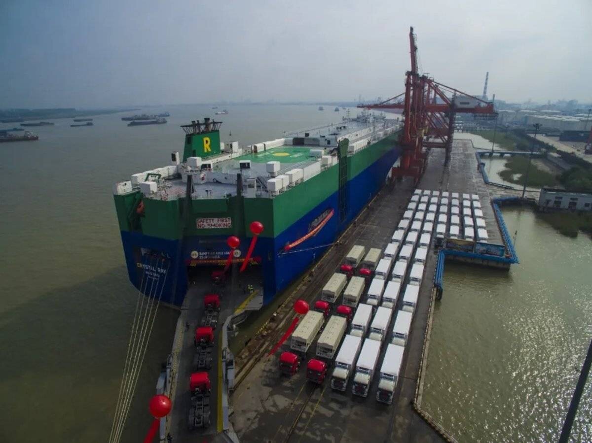 New dynamics of global truck export market