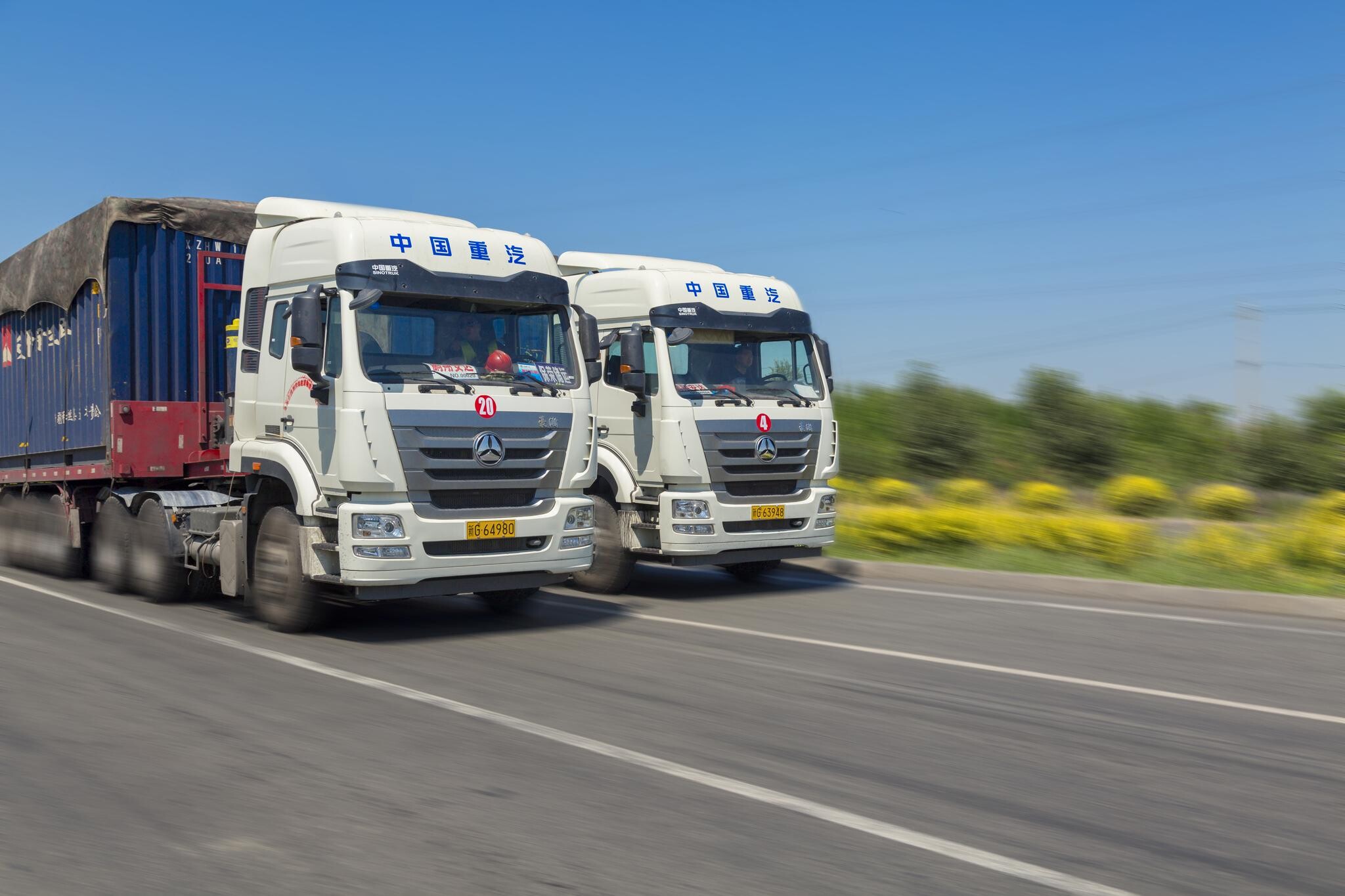 Chinese heavy trucks entering five Central Asian markets: promoting infrastructure and logistics Chinese heavy trucks entering five Central Asian markets: promoting infrastructure and logistics