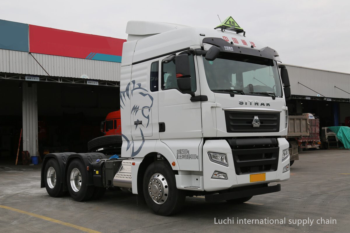 SITRAK, G7, Diesel, white, 460Hp, 6x4, MT