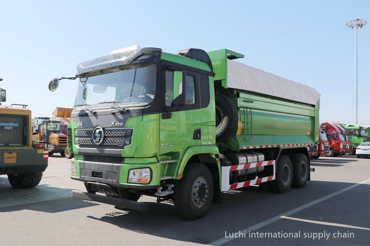X3000 5,8m, green, 400Hp, 6x4, dump truck X3000 5,8m, green, 400Hp, 6x4, dump truck