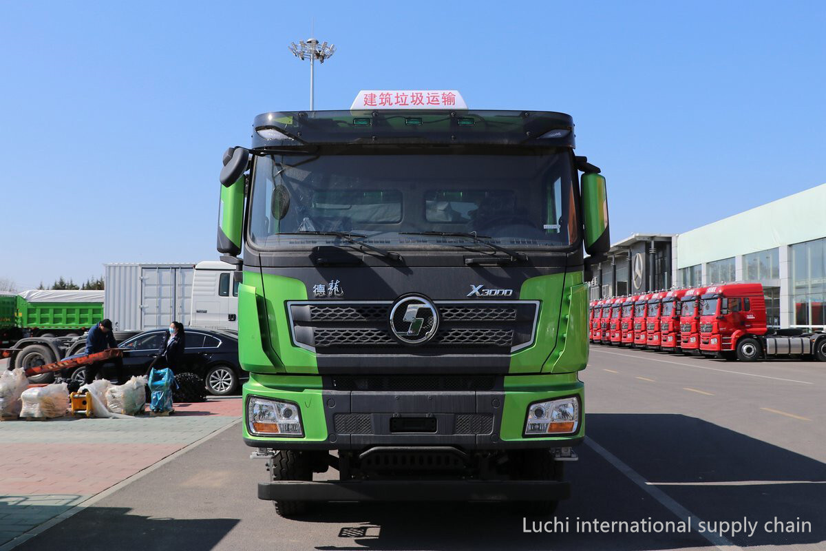 X3000 5,8m, green, 400Hp, 6x4, dump truck
