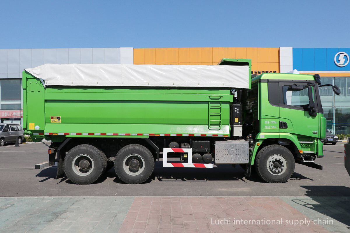 X3000 5,8m, green, 400Hp, 6x4, dump truck