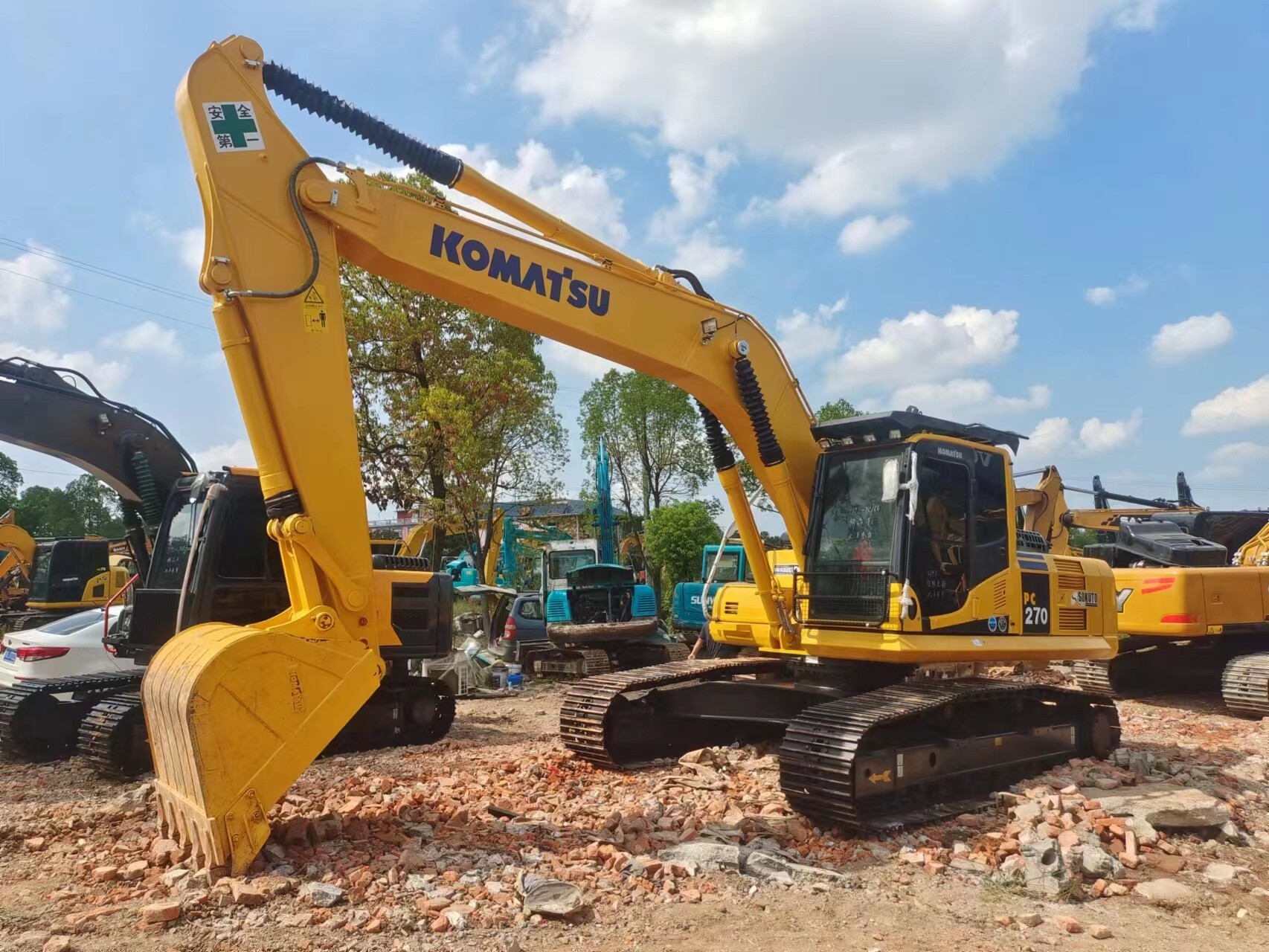 In the first month of the year, domestic sales and exports of excavators increased steadily In the first month of the year, domestic sales and exports of excavators increased steadily