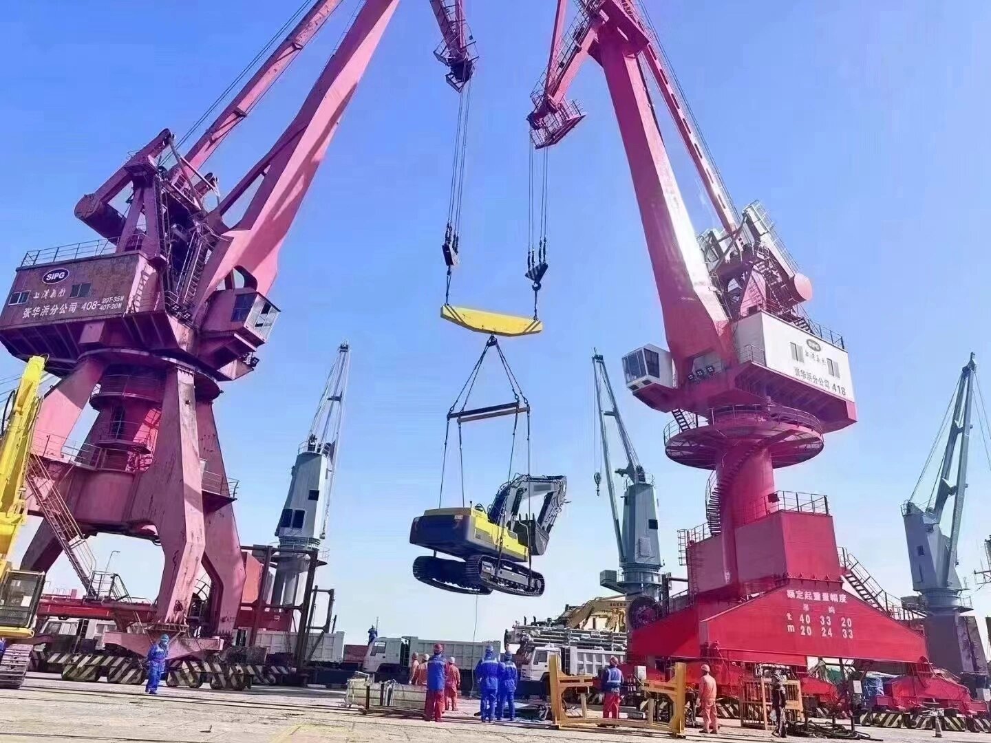 Excavator sales achieve a Excavator sales achieve a