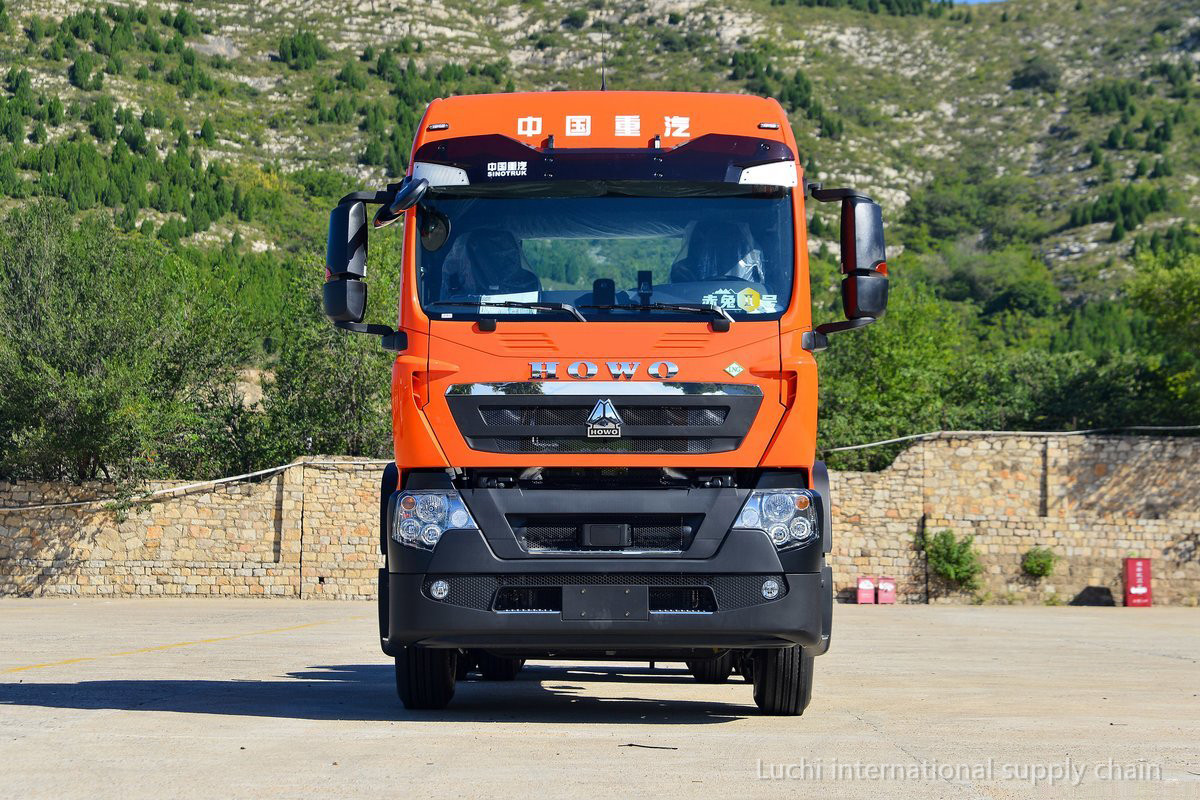 HOWO, TX7,  LNG, red,  480Hp, 6x4,  MT