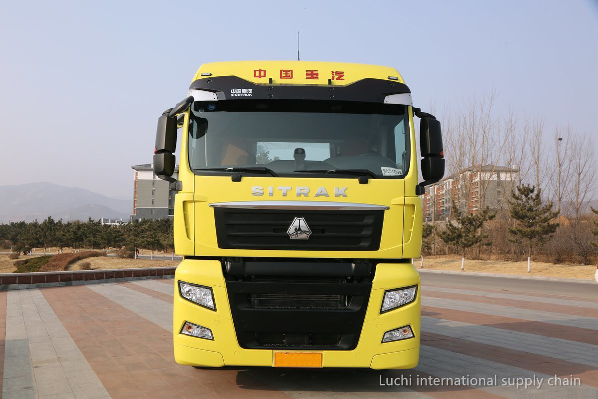 SITRAK, C7H,  diesel, Yellow,  540Hp, 6x4,  AMT