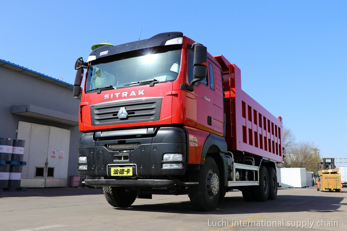 SITRAK, G7, 5.8m, red,  400Hp,  6x4, MT