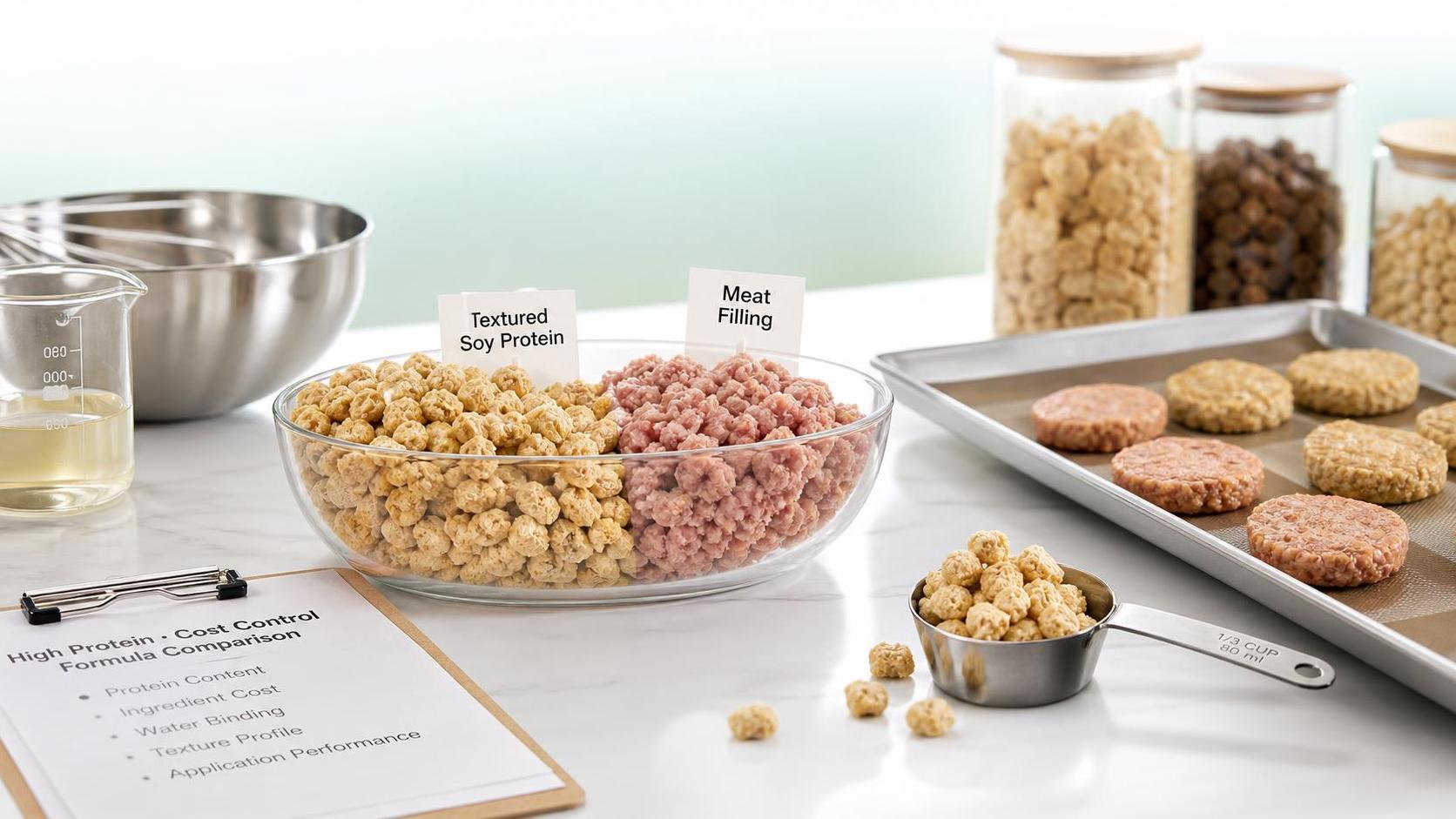 Textured Soy Protein vs Meat Fillers in Cost-Sensitive Product Development
