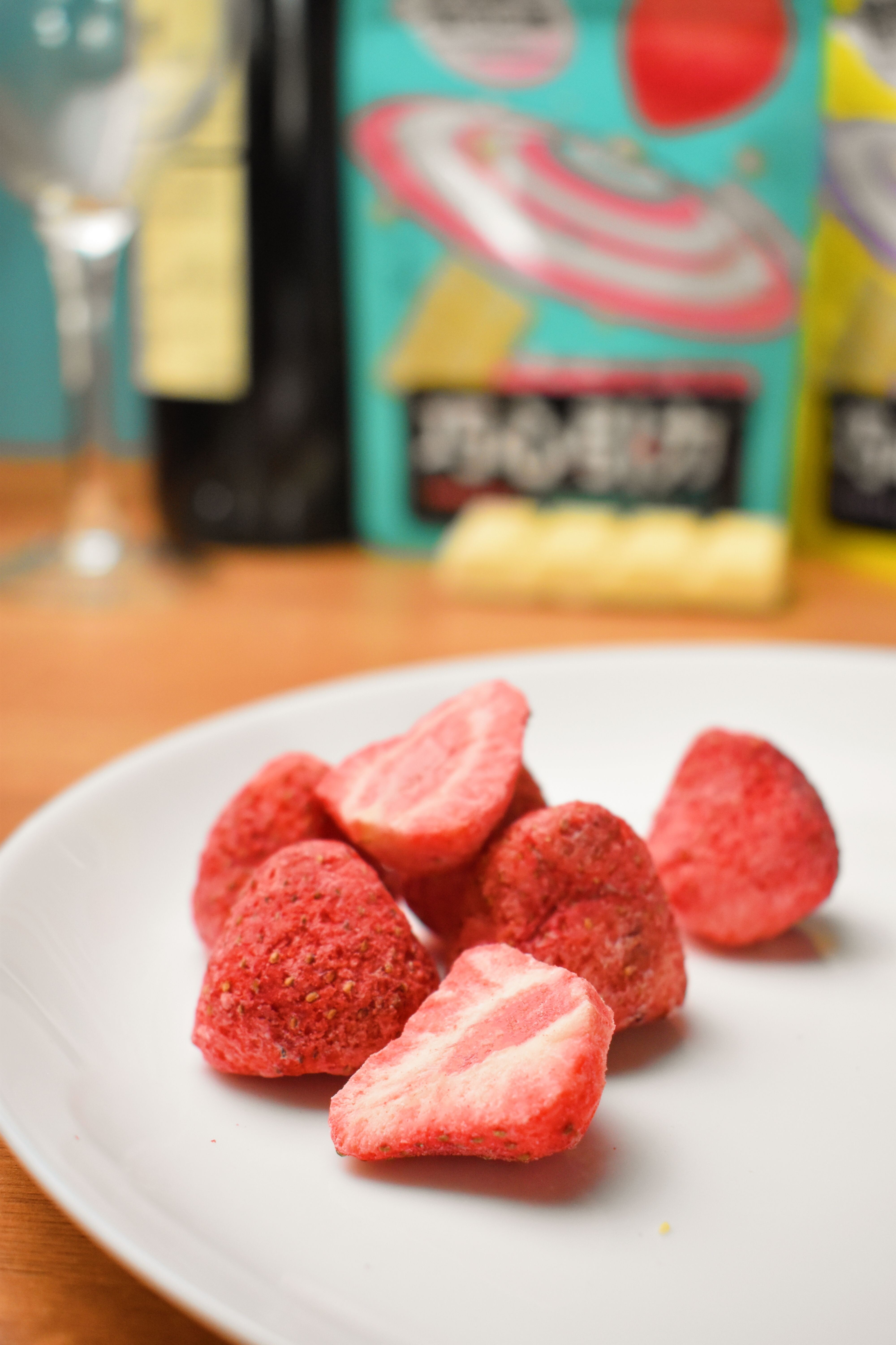 Fresas liofilizadas con chocolate infusionado