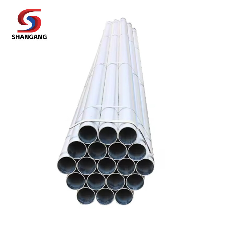 MS ERW Hollow Steel Pipe Scaffolding Tube Hot Dipped Galvanized Steel Pipe