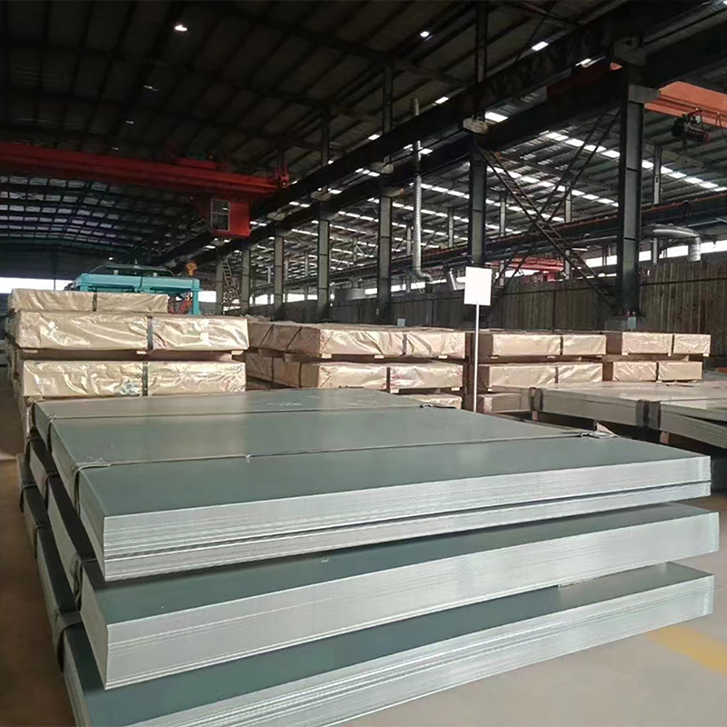 Galvanized plate 600-1250 mm