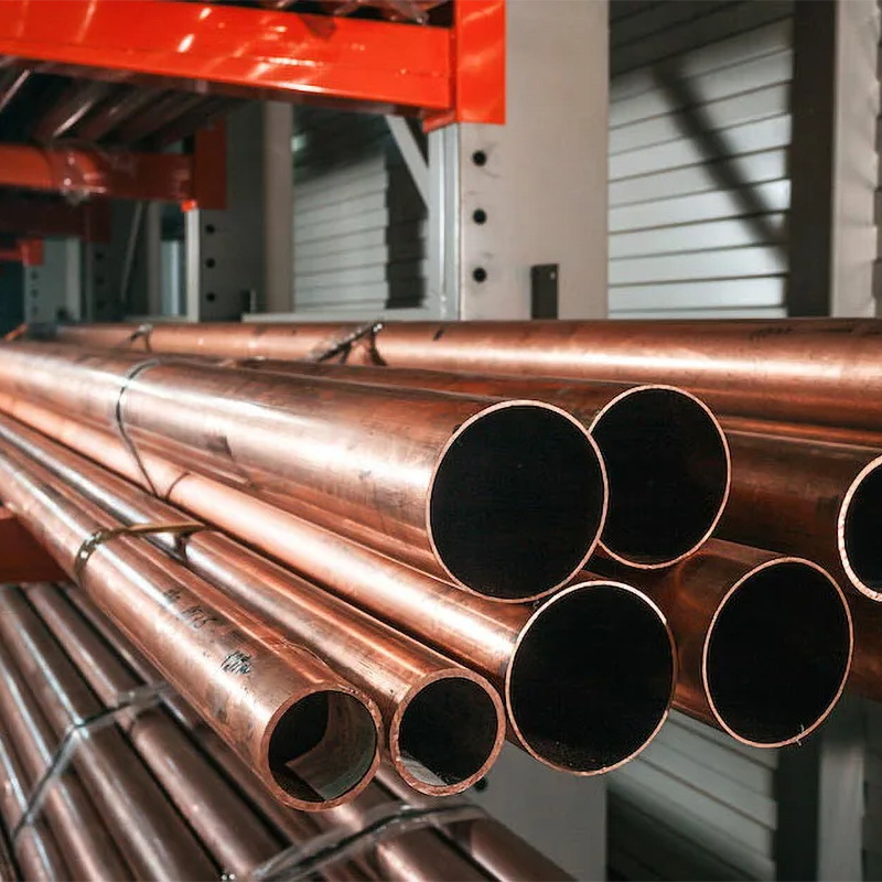 Copper square tube